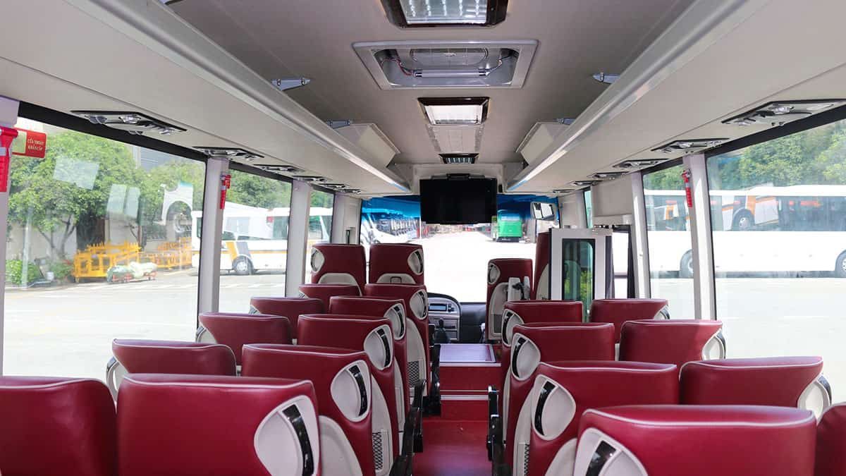 Xe Isuzu Samco sở hữu nội thất sang trọng