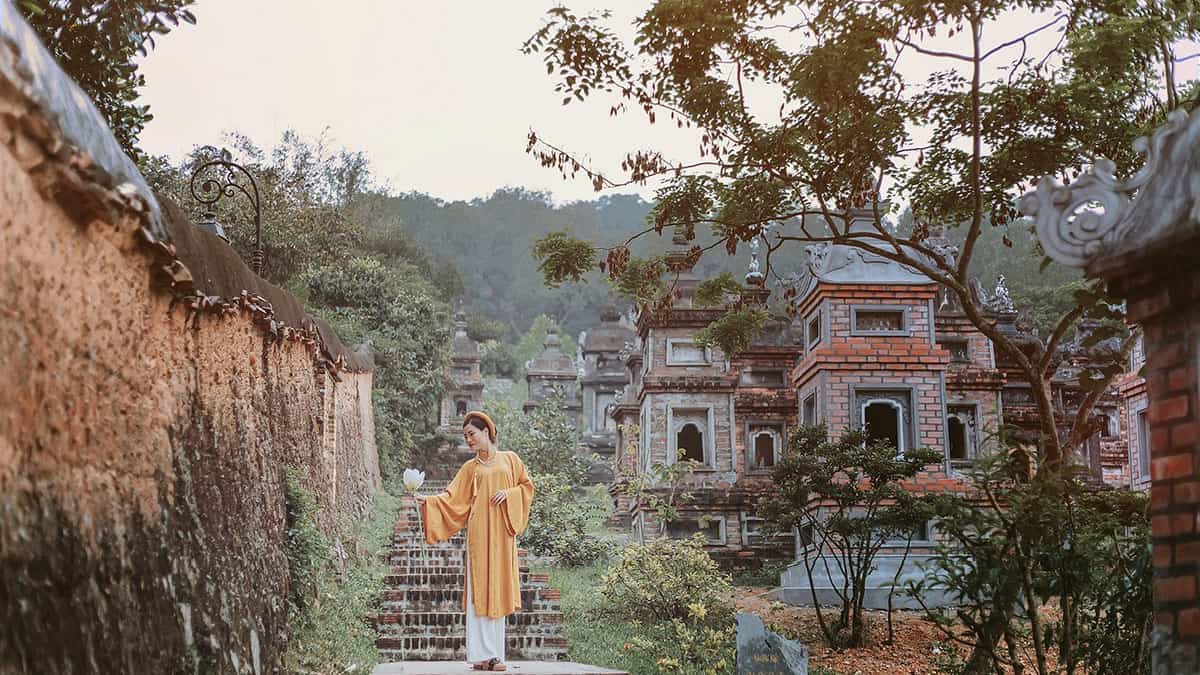 Chùa sở hữu lối kiến trúc vô cùng độc đáo