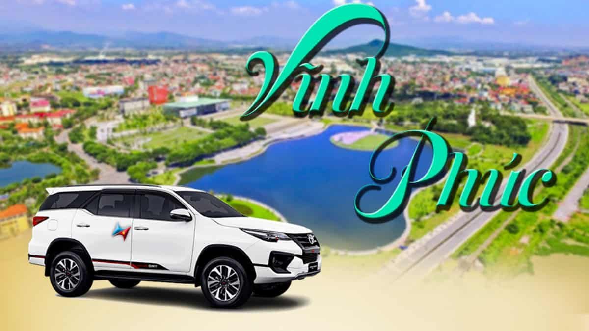 Lộ trình thuê xe đi Vĩnh Phúc