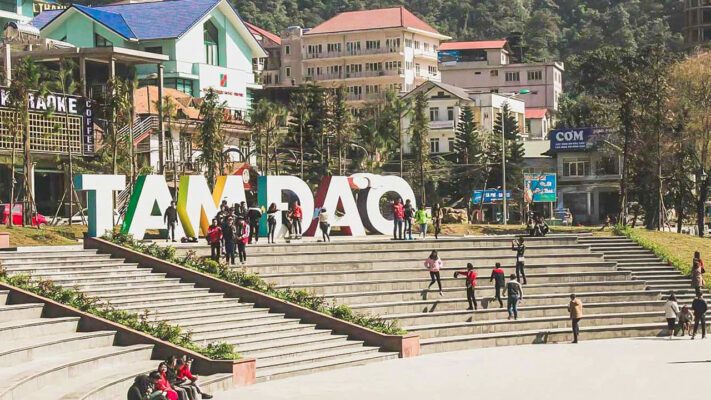 Quảng trường trung tâm Tam Đảo