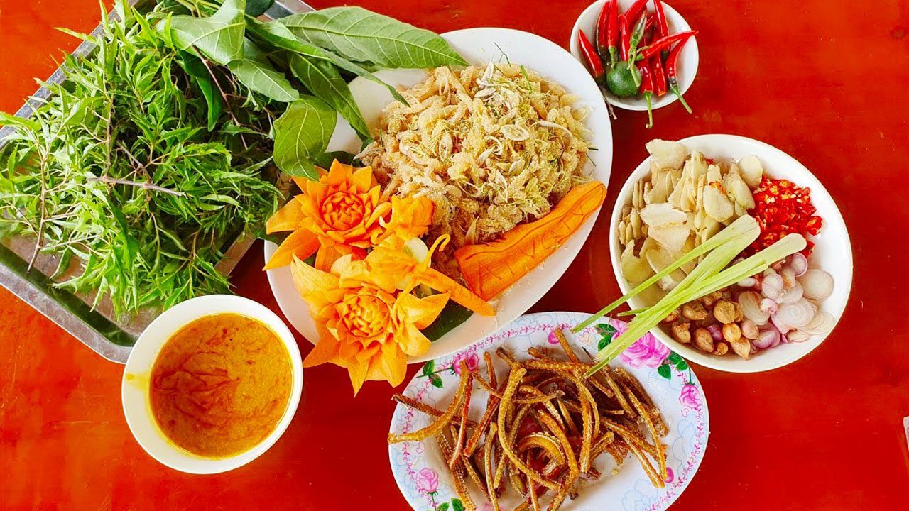 Gỏi cá nhệch Nga Sơn