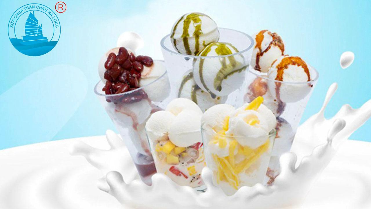 Sữa chua trân châu Hạ Long