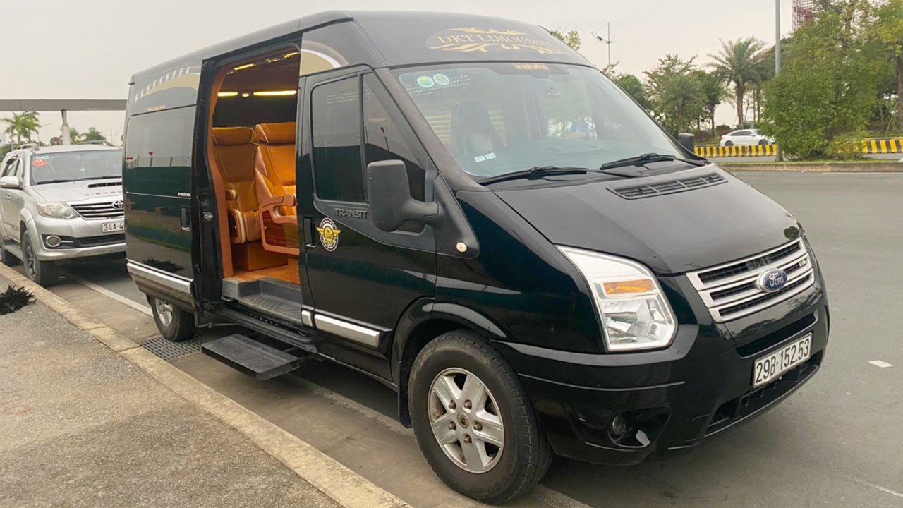 Xe cho thuê đi biển Quất Lâm của DKT Transport