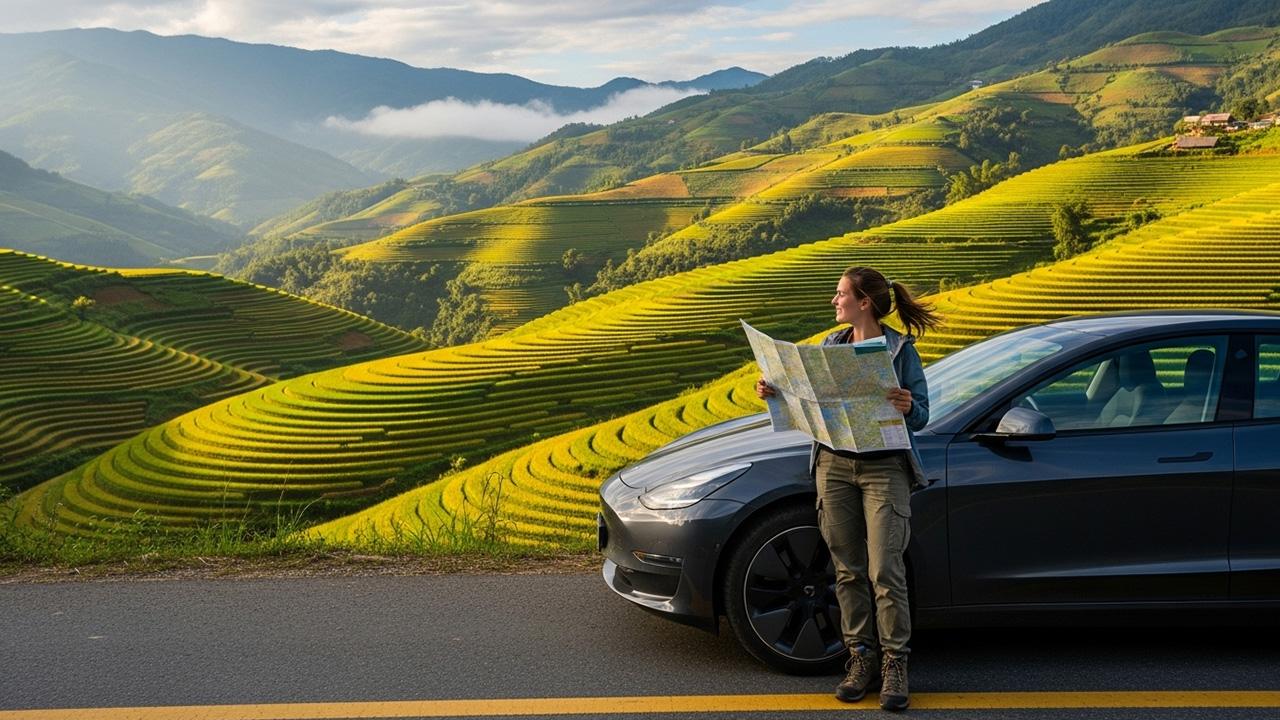 Thuê xe riêng đi Mù Cang Chải thoải mái, tự do