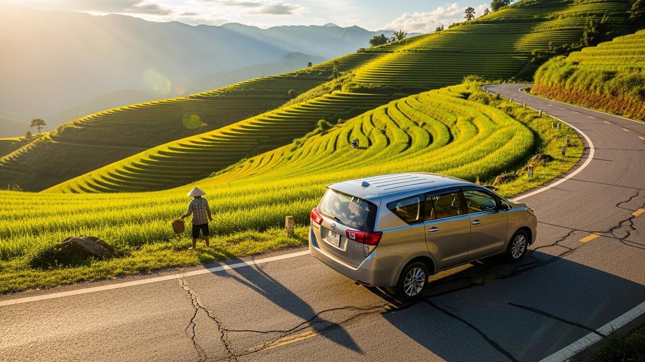 Thuê xe 7 chỗ đi Mù Cang Chải