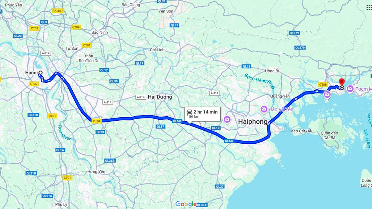 Hà Nội Hạ Long bao nhiêu km? Khoảng cách thực tế