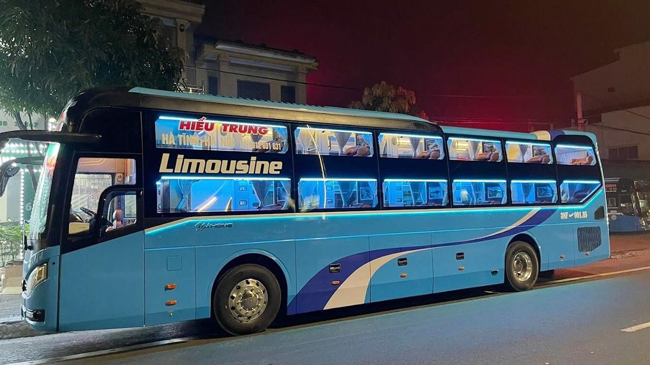 Xe khách đi Thiên Cầm