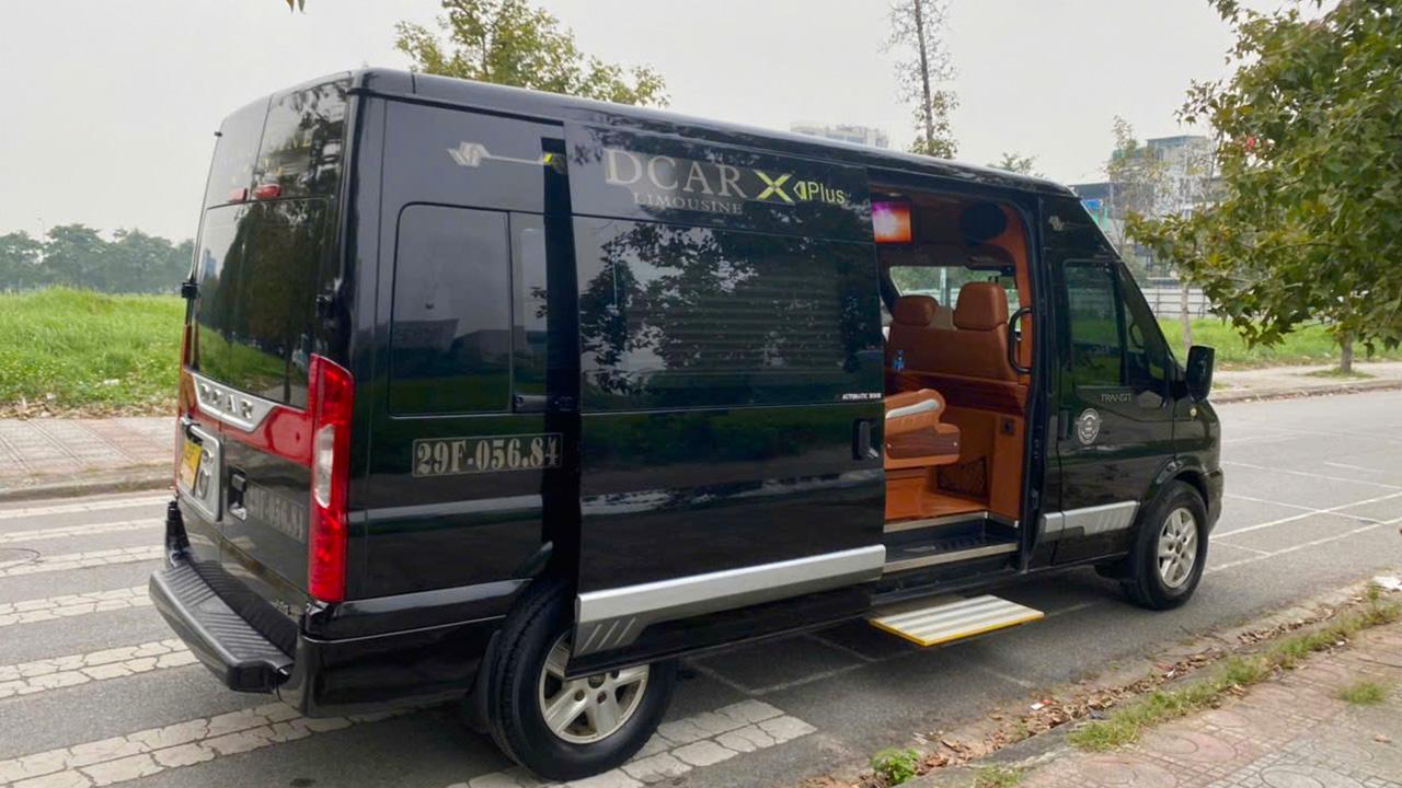 Xe limousine 9 chỗ phù hợp với các gia đình và nhóm nhỏ