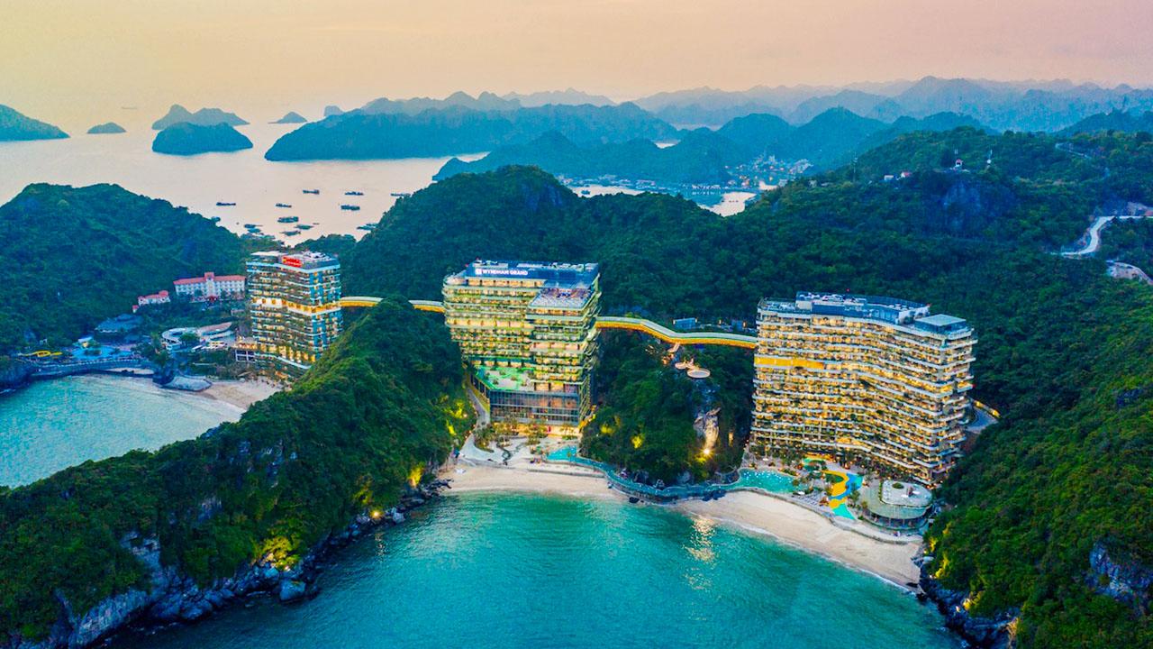 Ở Cát Bà có rất nhiều hotel, nhà nghỉ