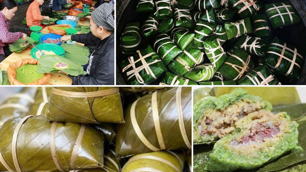 Bánh chưng gù -  đặc sản thơm ngon của Hà Giang