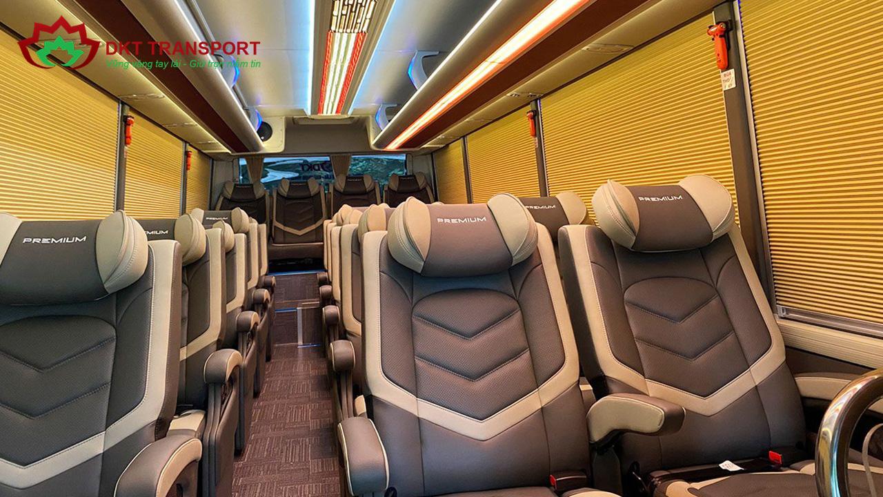 Nội thất xe Limousine đi Lai Châu