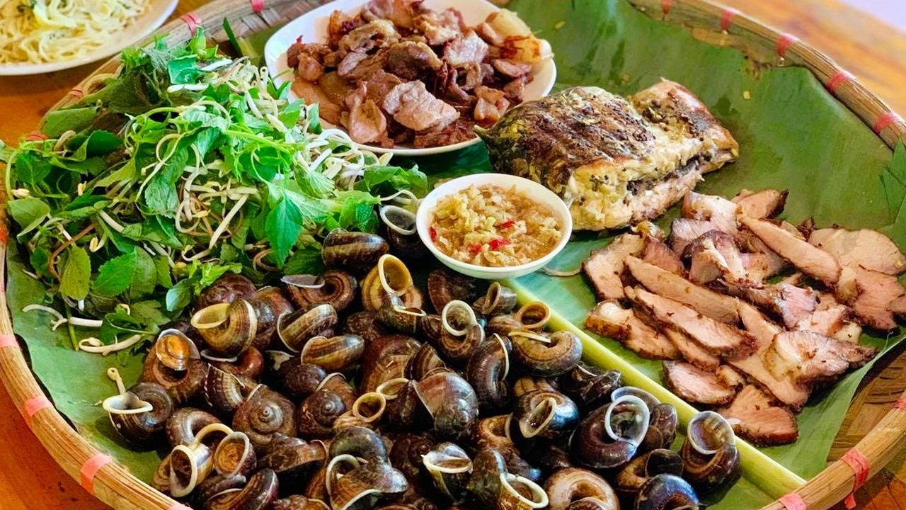 Ốc đá suối – Món ăn dân dã độc đáo