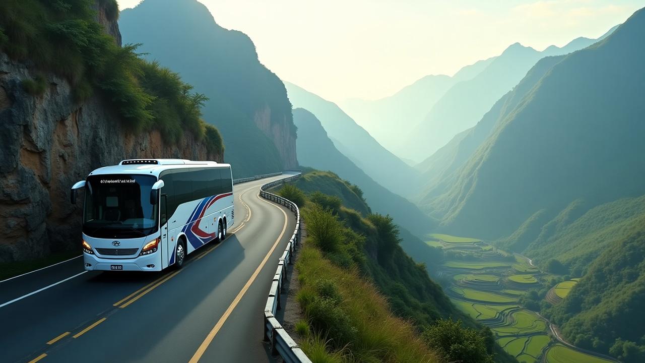 Xe khách đi Sơn La