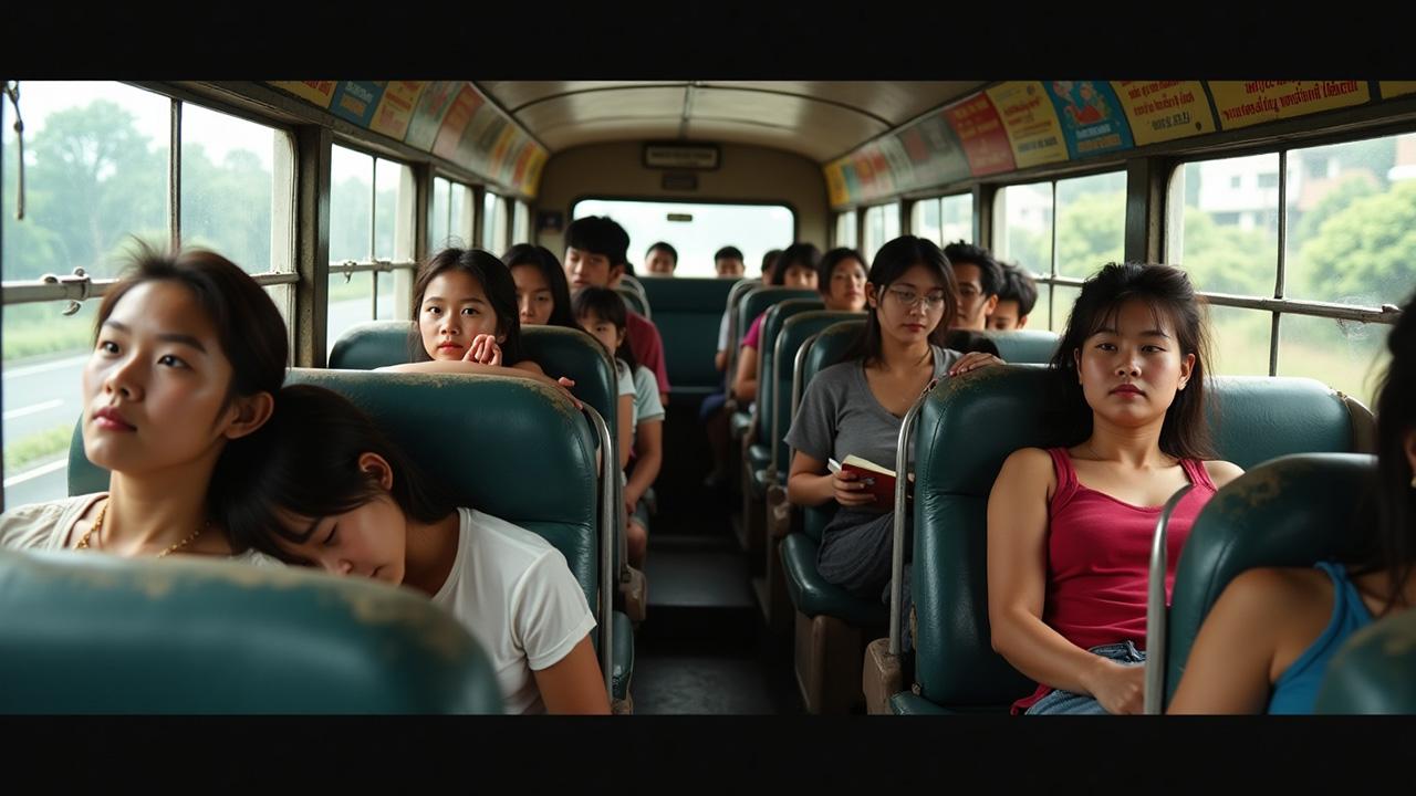 Lựa chọn xe khách đi Móng Cái bạn sẽ phải đối mặt với sự đông đúc