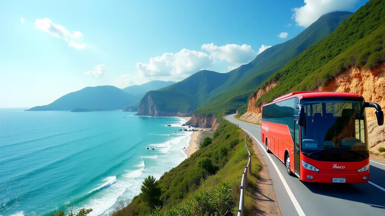 Thuê xe 29 – 45 chỗ cho đoàn đi Quan Lạn