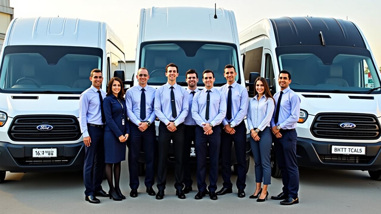 Đội ngũ lái xe chuyên nghiệp, tận tâm