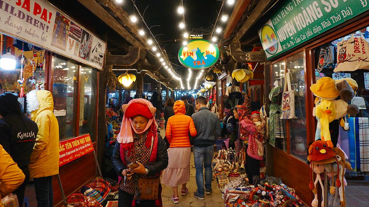 Đêm ở Sapa