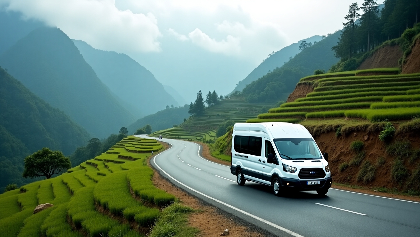 Thuê xe 16 chỗ đi Sapa