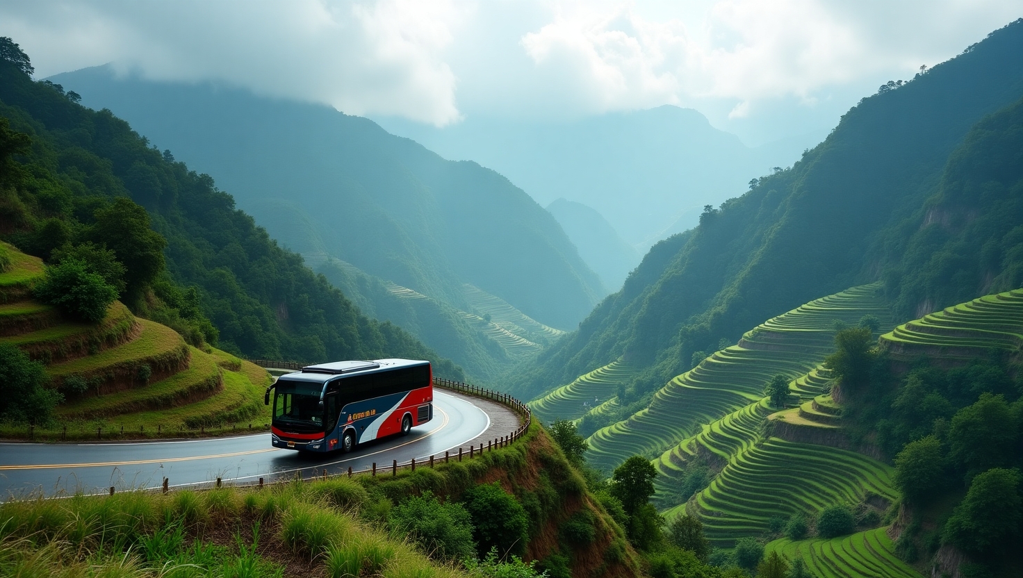 Thuê xe 29–45 chỗ đi Sapa