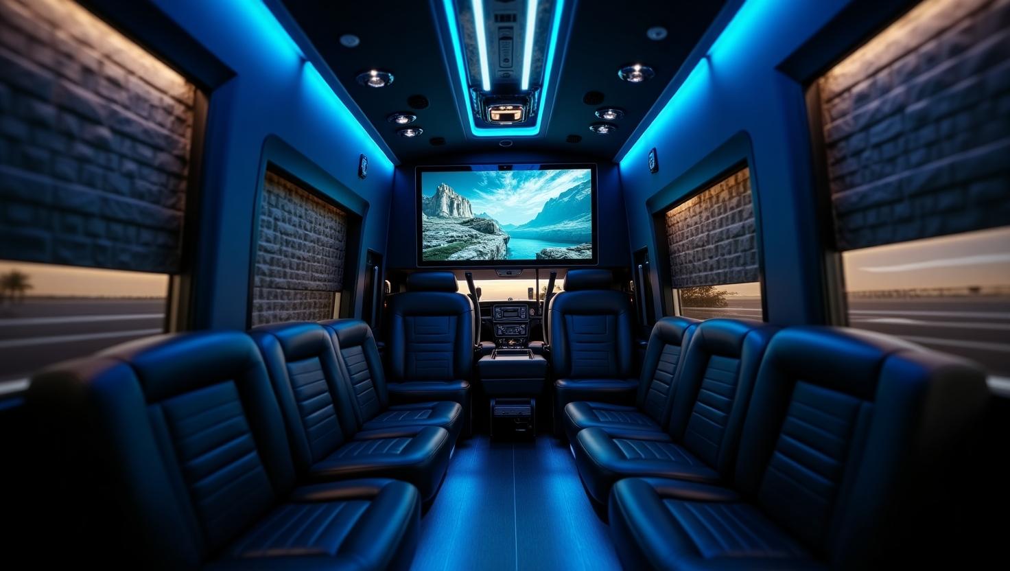 Công Nghệ Hiện Đại Trong Xe Limousine 9 Chỗ