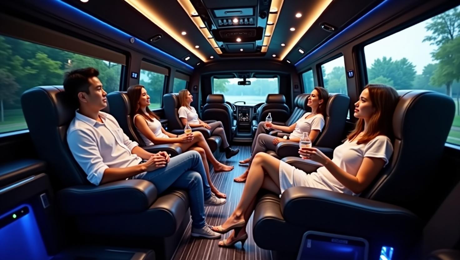 Đi Xe Limousine 9 Chô Được Hưởng Tiện Nghi Và Sự Thoải Mái